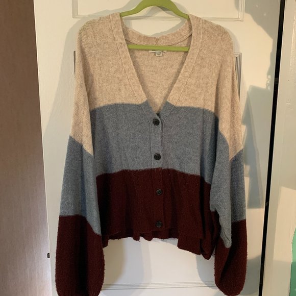American Eagle Outfitters Sweaters - American Eagle Colour Block Cardigan